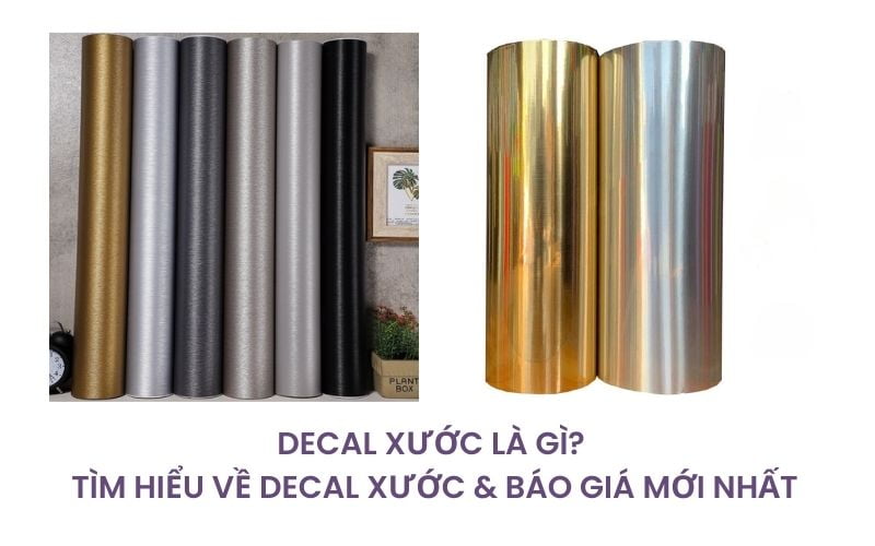 Decal Xước Là Gì? Tìm Hiểu Về Decal Xước &amp; Báo Giá Mới Nhất